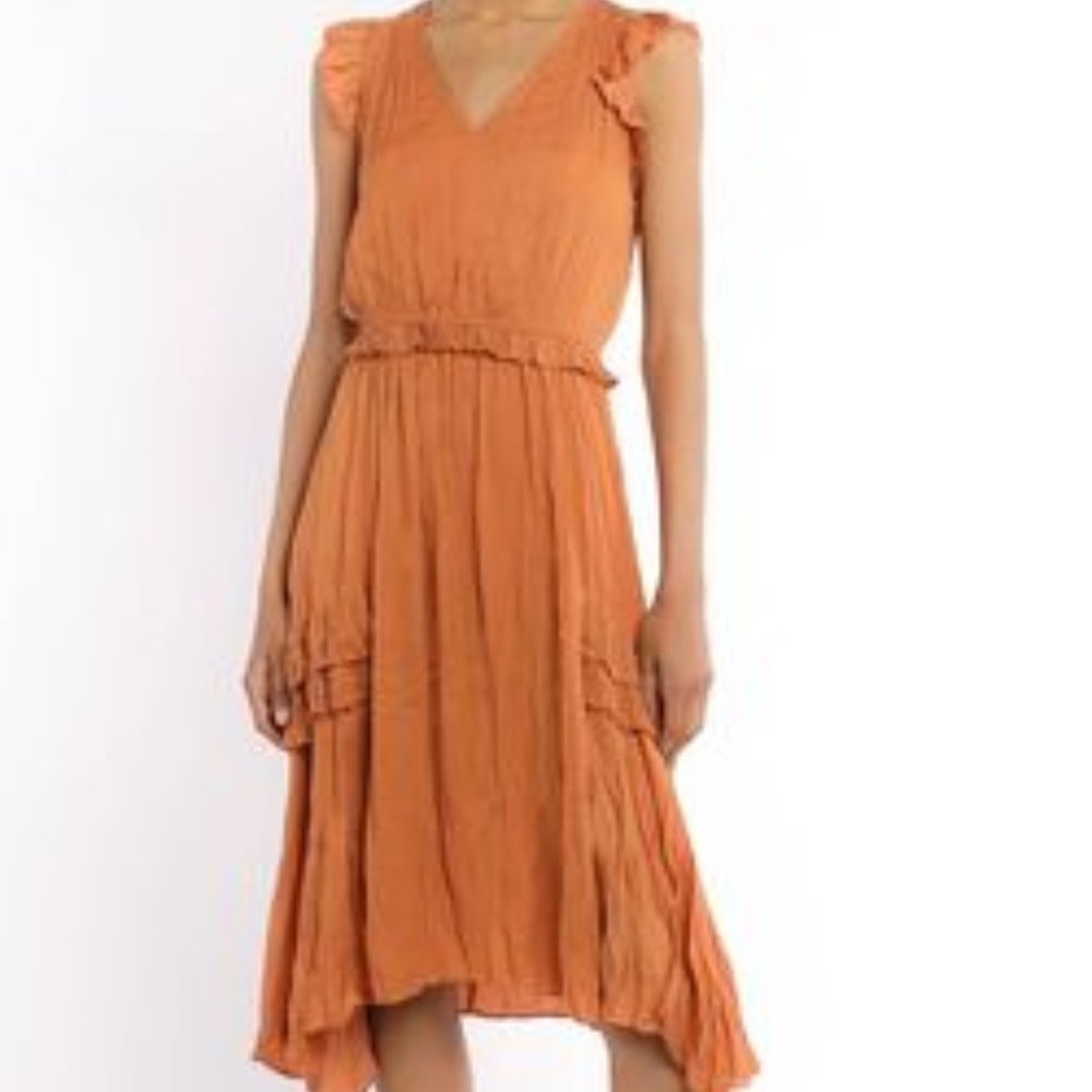 Current Air Burnt Orange Dress